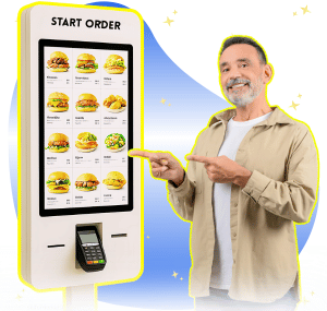 self-ordering kiosk for restaurants