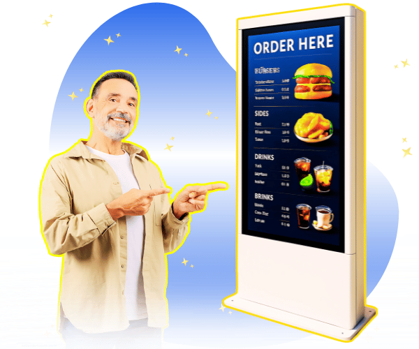 Outdoor digital Menu Board