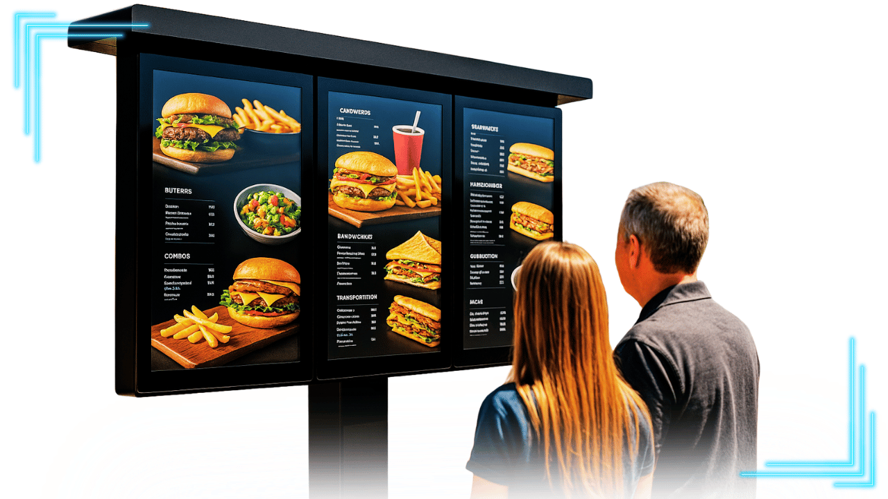 Smart Outdoor Menu Boards